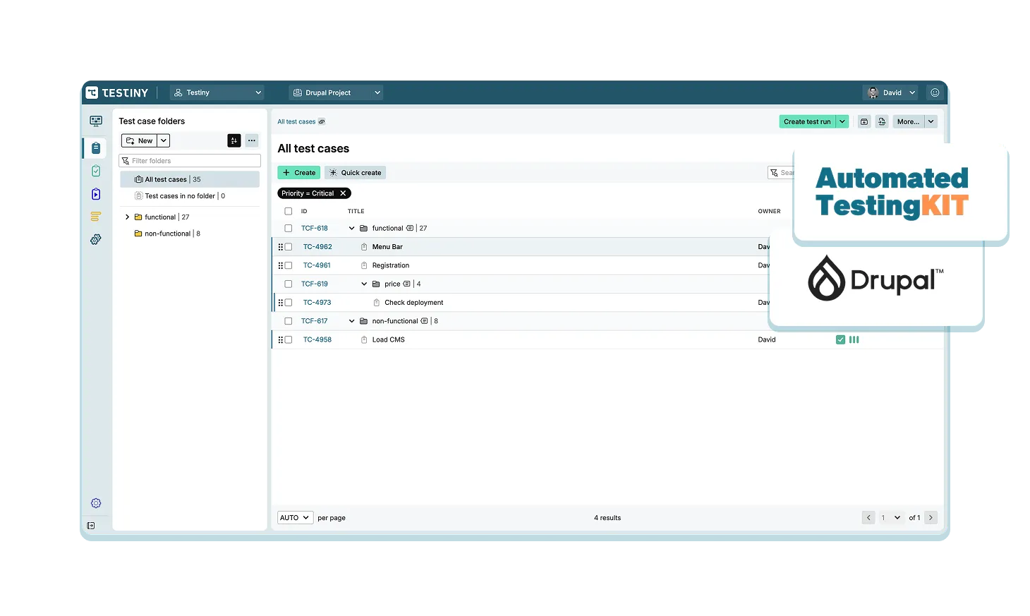 Testiny - See our tool in action