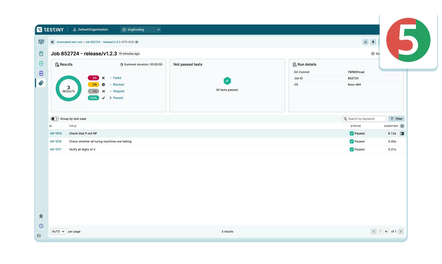 Testiny - See our tool in action