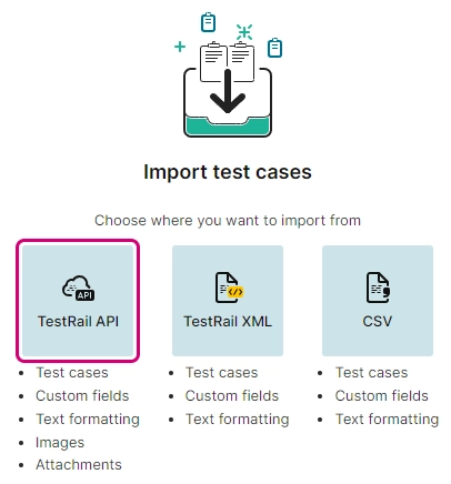 Import Choices